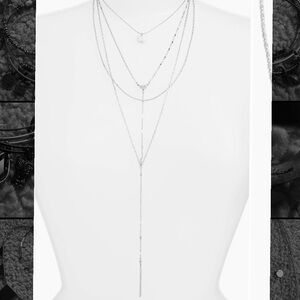 Multi Strand Y Necklace